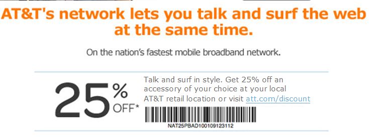 AT&T Promo Coupon Codes and Printable Coupons