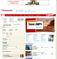 CheapTickets Promo Coupon Codes and Printable Coupons