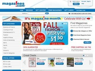 Magazines.com Promo Coupon Codes and Printable Coupons